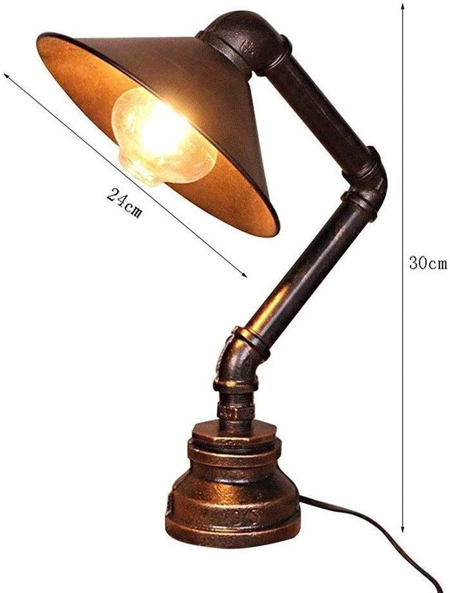 Amazon.co.jp: AFUMMID 工業用スチームパンクE27テーブルライトロフト